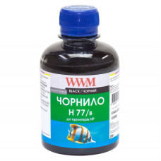 Чернила WWM для HP №177/84/85 200г Black (H77/B)